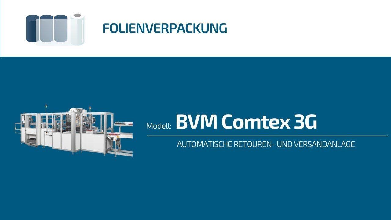 Comtex Logo - BVM – Automatische Einschweißanlage Comtex 3G - YouTube