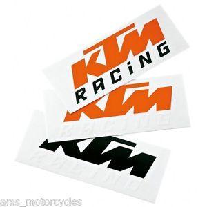 Van Logo - KTM VAN LOGO STICKER * MOTO X MOTOCROSS BLACK & WHITE 3PW0494090 ...