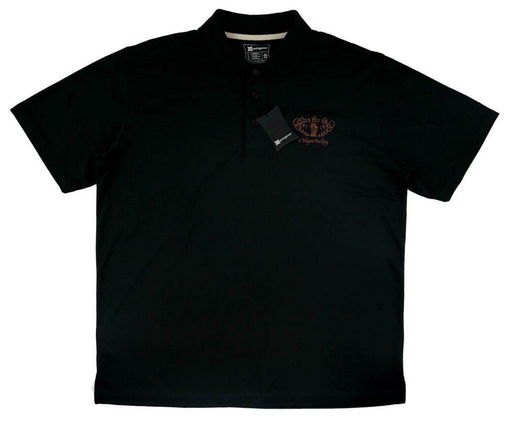 Munsingwear Logo - Men's MUNSINGWEAR Black Lightweight Los Du Val Logo 3btn Golf Polo ...