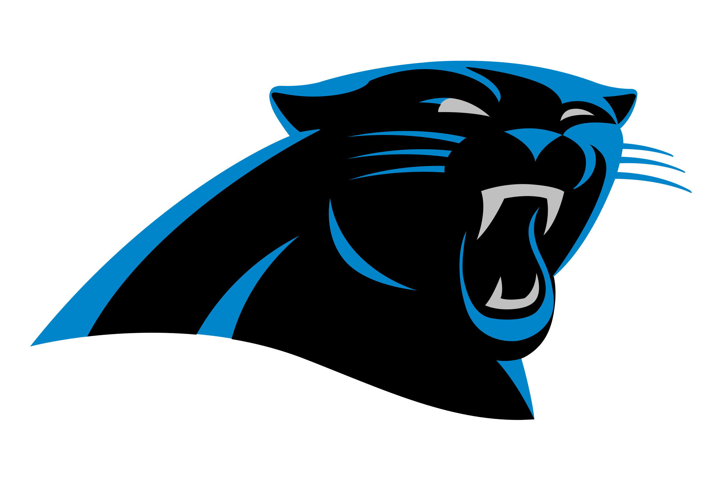 Pathers Logo - Carolina Panthers Logo PNG Transparent & SVG Vector - Freebie Supply