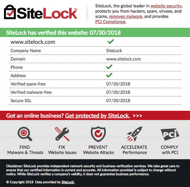 SiteLock Logo - How Can I Tell If a Website Is Safe? Look For These 5 Signs – The ...