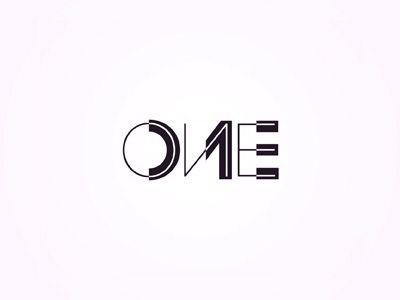 One Logo - One experimental logo design by Alex Tass, logo designer | Dribbble ...