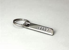 Oooo Logo - XMAS GIFT IDEA - Genuine Audi metal keyring Silver Rings OOOO logo ...