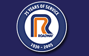 Roadway Logo - Roadway 75th anniversary logo.gif