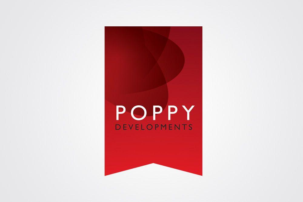 Poppy Logo - Poppy Developments Logo - Adams Graphic Design