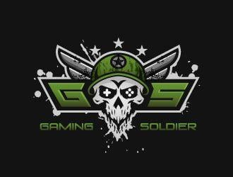 Soldier Logo - Gaming Soldier logo design