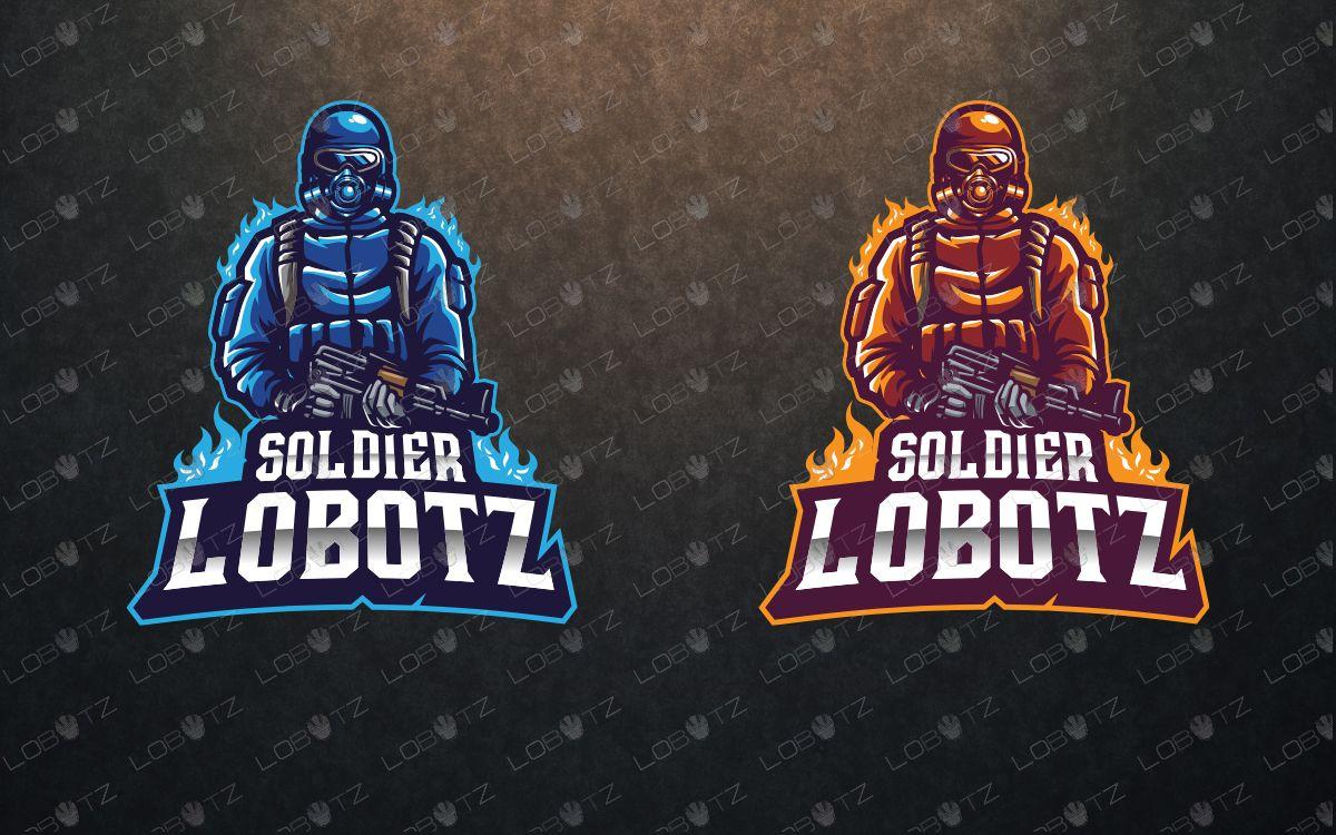 Soldier Logo - Jaw Dropping Army Soldier eSports Logo Soldier Mascot Logo - Lobotz