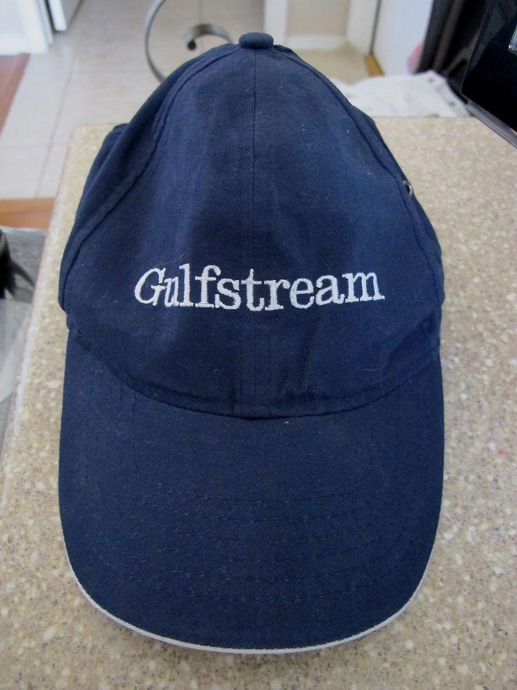 Gulfsream Logo - BEAUTIFUL GULFSTREAM LOGO BLUE BASEBALL STYLE HAT CAP **FREE