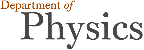 Physics Logo - Department of Physics |