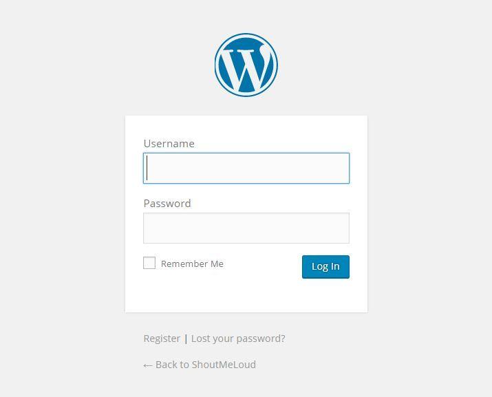 Username Logo - Remove WordPress Logo And WordPress.org Link From Wp Admin Page