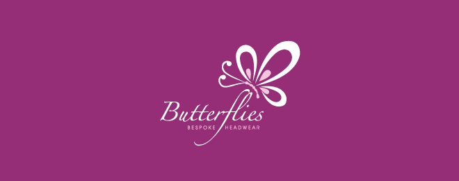 Butterflies Logo - 40 Creative Butterfly Logo Design examples for Inspiration | Skin ...