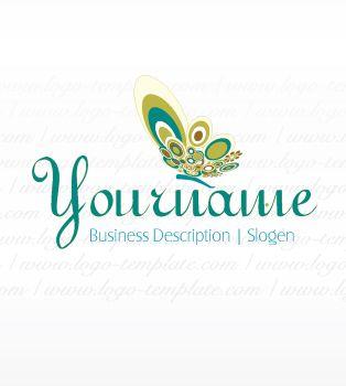 Butterflies Logo - Logo template #611 | Colorful Templates - Pre made Butterfly logo ...