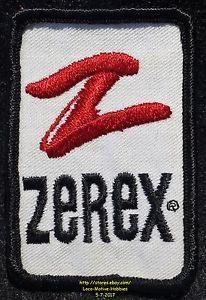 Zerex Logo - LMH PATCH Badge ZEREX ANTIFREEZE Coolant Z Logo Racing Valvoline Oil ...