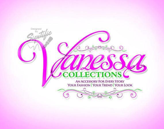 Pink Logo - Custom fashion logo green and pink logo high resolution jpeg | Etsy
