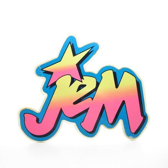 Playset Logo - Jem Star Stage Logo Backdrop Attachment for Doll Rock Concert Playset