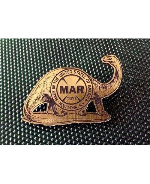 Playset Logo - Buy Custom MARX PREHISTORIC DINOSAUR Playset Logo Pinback Badge ...