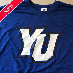 Yu Logo - Blue T Shirt With YU Logo