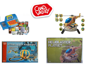 Playset Logo - Details about Chad Valley Playsets- Heliblaster/Fireloop Frenzy/Cash  Register - New