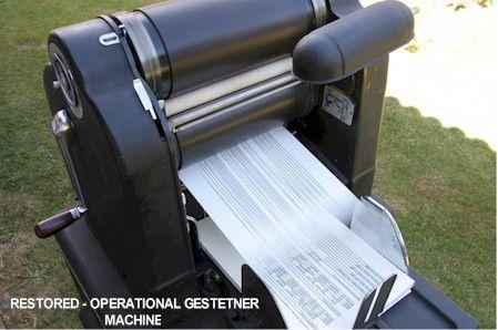 Gestetner Logo - Gestetner Duplicators- Tottenham