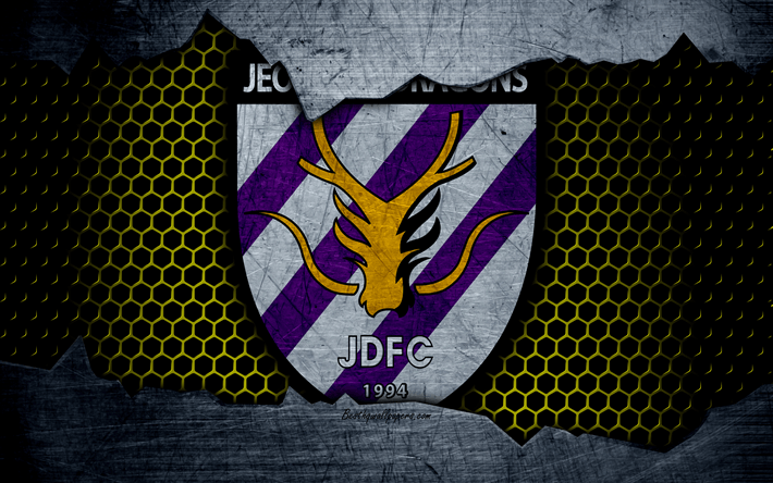 Jeonnam Logo - Download wallpapers Jeonnam Dragons, 4k, logo, K-League Classic ...