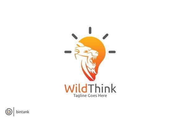 Think Logo - Wild Think Logo ~ Logo Templates ~ Creative Market