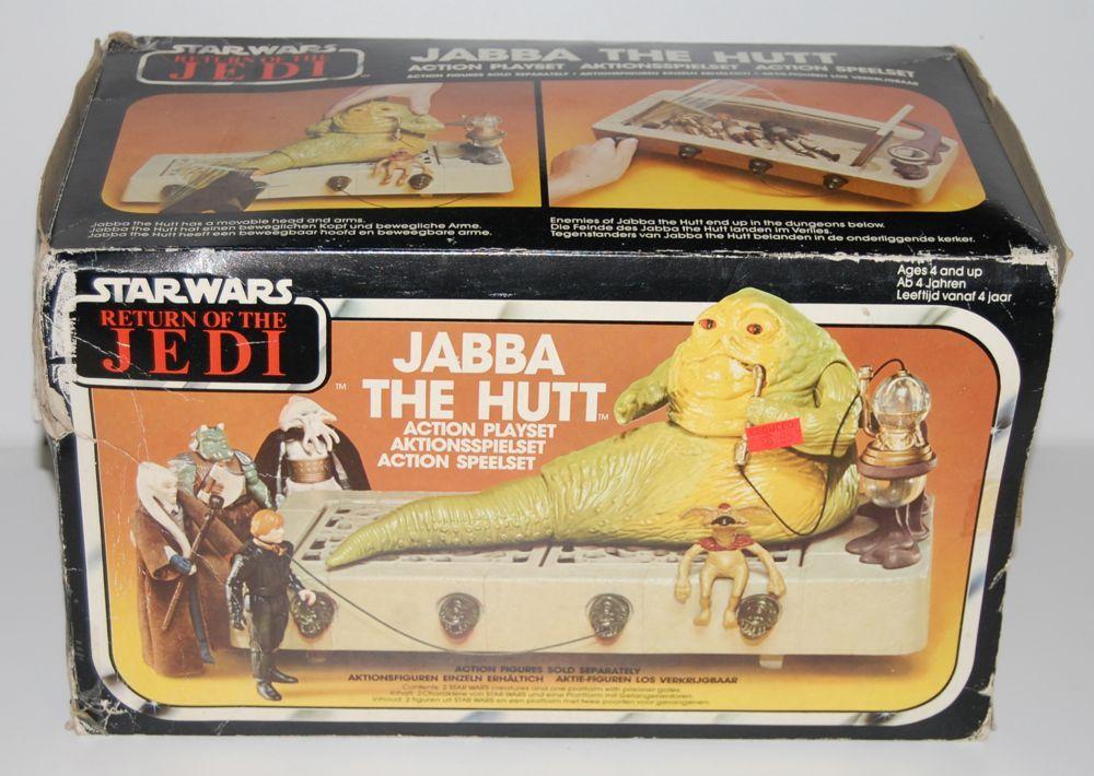 Playset Logo - Vintage European Bi-Logo Jabba the Hutt Action Playset | Mighty ...