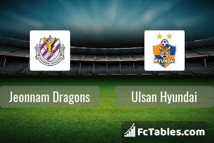 Jeonnam Logo - Jeonnam Dragons vs Ulsan Hyundai H2H 23 sep 2018 Head to Head stats ...