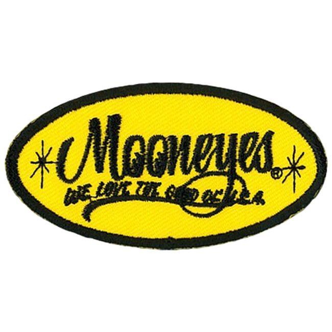 Mooneyes Logo - MOON EYES : Patch MOON OVAL LOGO [PM-017]