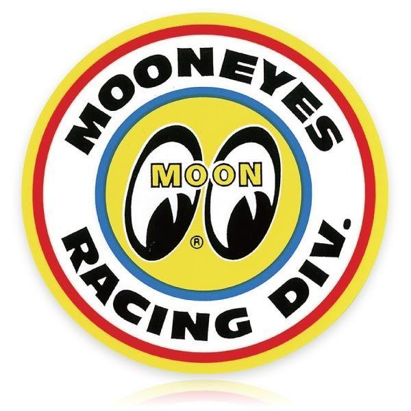 Mooneyes Logo - MOONEYES Racing Division Sticker