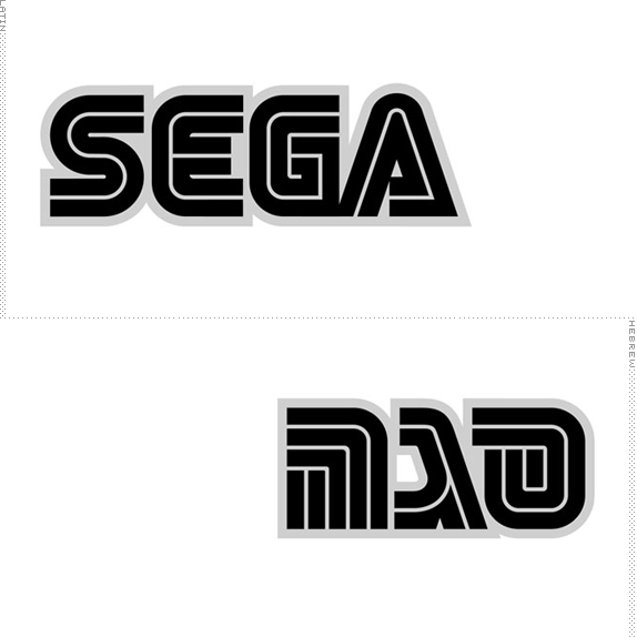 Hebrew Logo - Hebrew Translations of Latin Logos. Graphik Skillz. Logos, Symbols