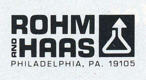Rohm Logo - Rohm and Haas logo. MORE STUFF LIKE THIS: Draplin Design