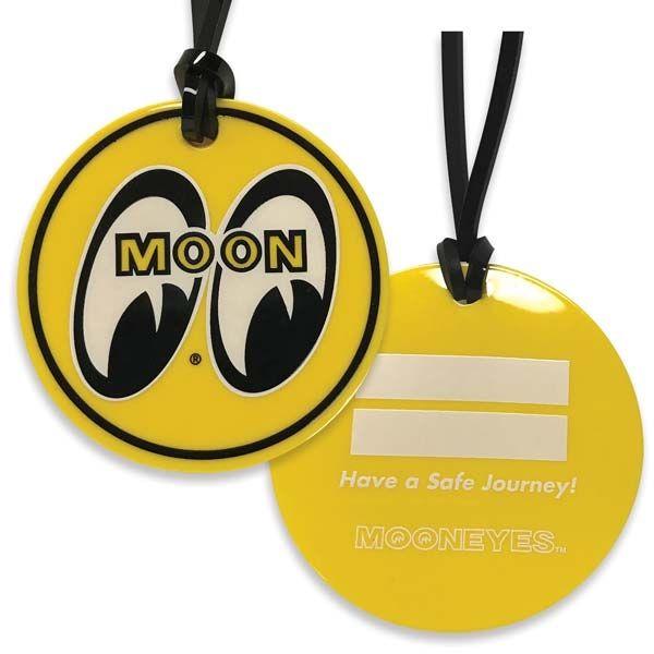 Mooneyes Logo - Moon Logo Luggage Tag