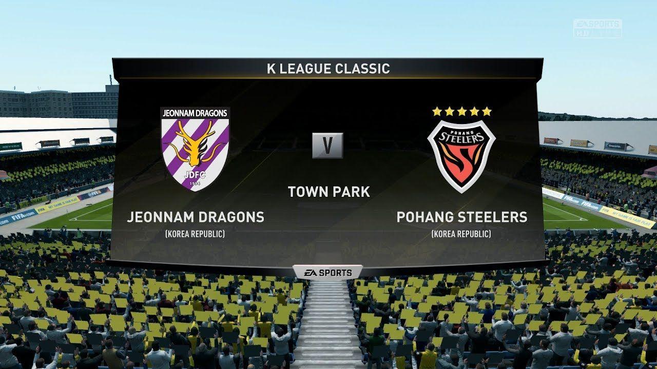 Jeonnam Logo - Jeonnam Dragons vs Pohang Steelers | K League 1 2018-19 | FIFA 18 ...