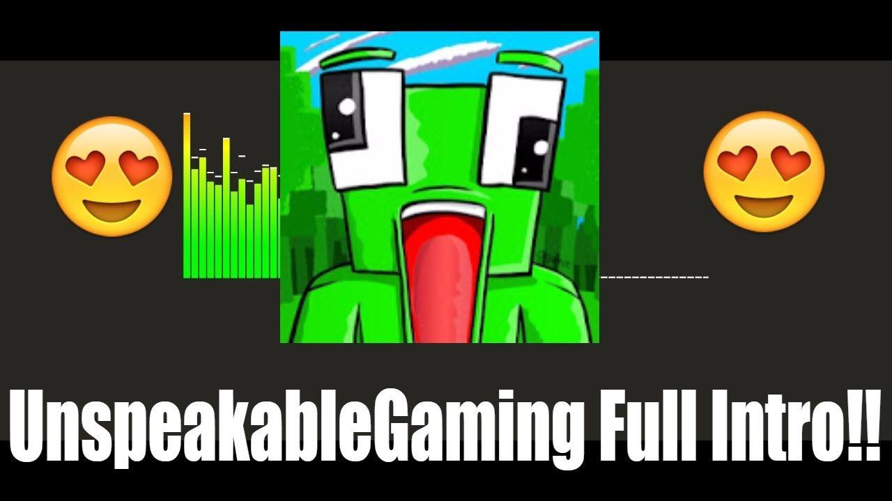 UnspeakableGaming Logo - UnspeakableGaming Full Intro Song (MDK Ultra)
