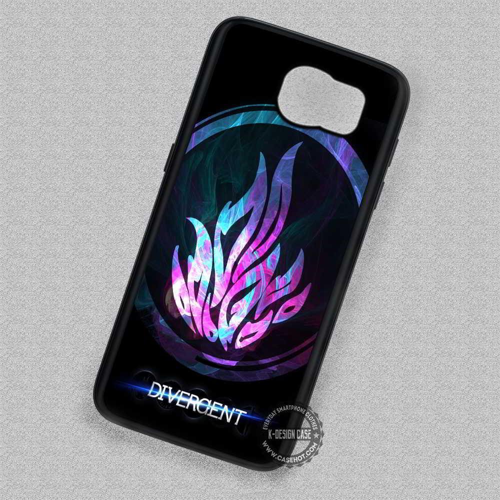 Divergent Logo - Fire Divergent Logo - Samsung Galaxy S7 S6 S4 Note 5 Cases & Covers ...