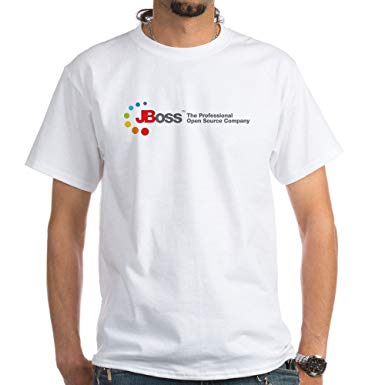 JBoss Logo - Amazon.com: CafePress jboss Logo New with pos.tif T-Shirt Cotton T ...