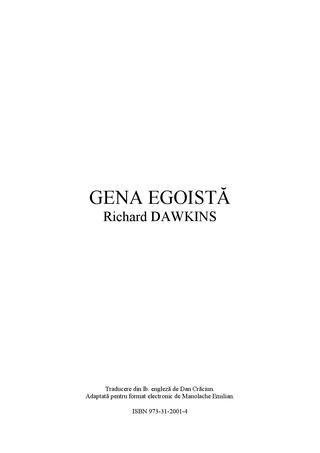 Elpoa Logo - Richard Dawkins - Gena egoista by Beatrice - issuu