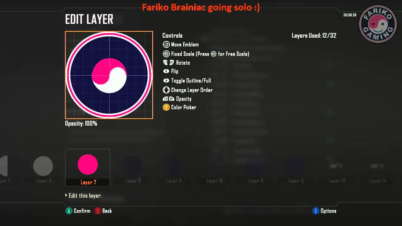 Fariko Logo - Fariko Gaming logo in COD Black Ops 2 - YouTube