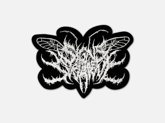 Deathcore Logo - Signs of the Swarm logo embroidered patch Deathcore band