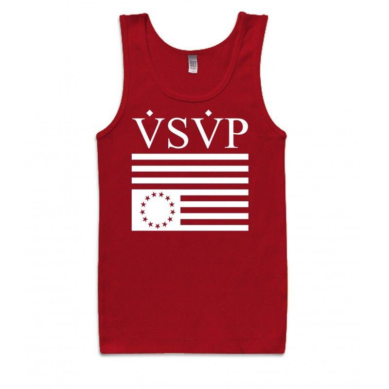 Vsvp Logo - ASAP Rocky VSVP Logo Tank Top