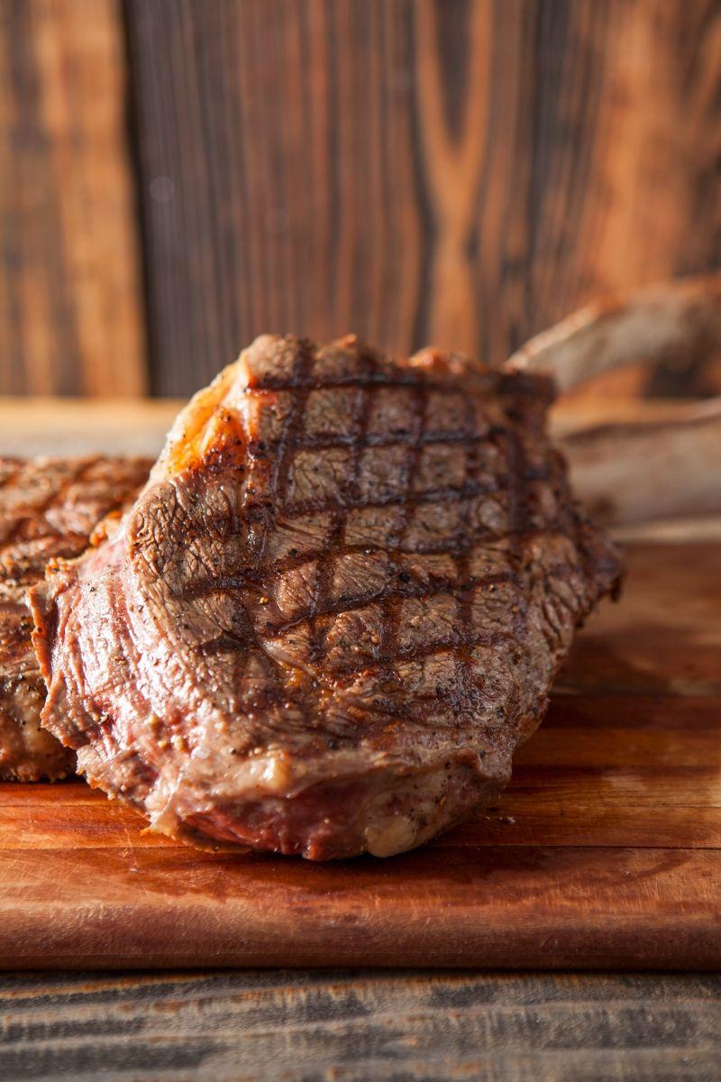 Piedmontese Logo - tomahawk ribeye steak with certified piedmontese logo - Nugget ...