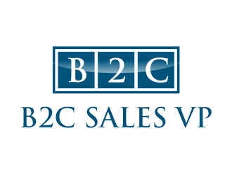 B2C Logo - B2C Sales VP logo design - 48HoursLogo.com