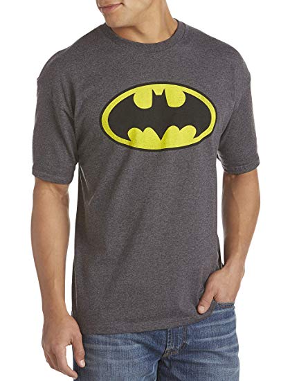 DXL Logo - True Nation by DXL Big and Tall Batman Classic Logo Graphic Tee ...