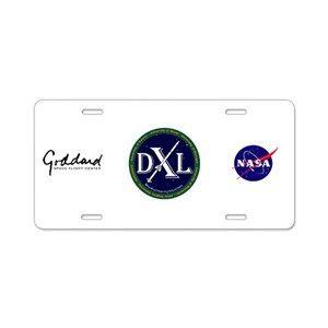 DXL Logo - Goddard Aluminum License Plates - CafePress