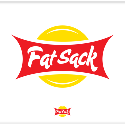 Chips Logo - Fat Sack Potato Chips Logo Design. Logo design contest