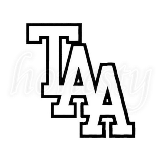Affliction Logo - The Amity Affliction TAA Band Logo Window Glass Truck Car Sticker