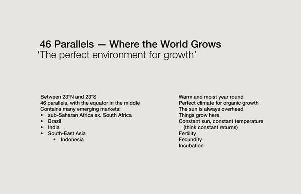 Parallels Logo - New Visual Identity for 46 Parallels by Moving Brands - BP&O