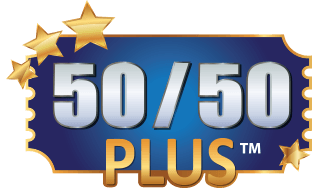 50/50 Logo - 50/50 PLUS - 2019 BC Children's Hospital Choices Lottery