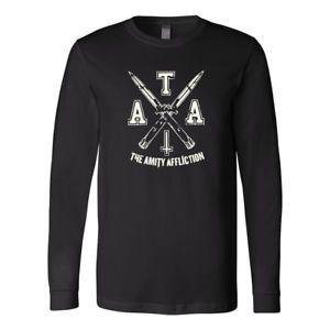 Affliction Logo - The Amity Affliction Logo Unisex Long Sleeve T-shirt | eBay