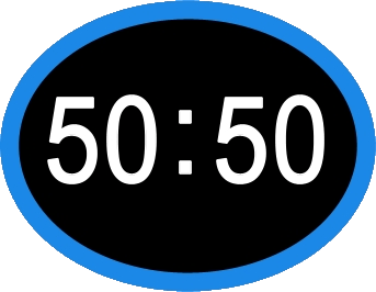 50/50 Logo - 50:50 | Who Wants To Be A Millionaire Wiki | FANDOM powered by Wikia